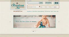 Desktop Screenshot of oceanfrontinn.com